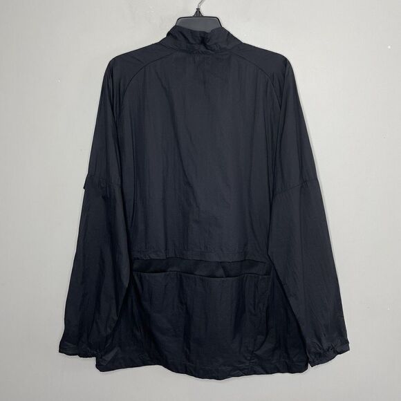 NIKE Mens Run Division Snap-Front Lightweight Jacket NEW $160 Nylon Black Sz L - Picture 9 of 16